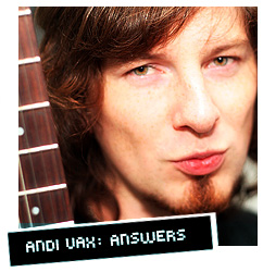 ANDI VAX “ОТВЕТЫ” ANDI VAX “ОТВЕТЫ”